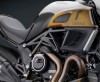 Padací chrániče RIZOMA SHAPE pro motocykl DUCATI Diavel, černé, Derlyn (2ks)